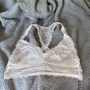 Victoria secret white lace bralette